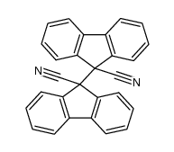 9,9'-dicyano-9,9'-bifluorene Structure