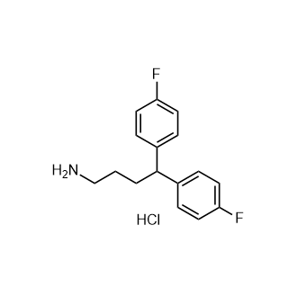 4,4-双(4-氟苯基)丁-1-胺盐酸盐图片