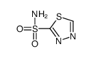 1,3,4-Thiadiazole-2-sulfonamide(8CI,9CI) structure