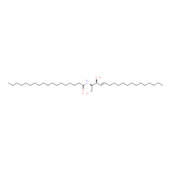 C18 L-erythro Ceramide (d18:1/18:0) Structure