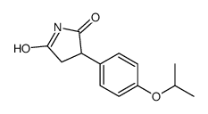 3-(4-propan-2-yloxyphenyl)pyrrolidine-2,5-dione structure