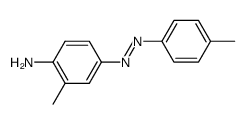 2-methyl-4-p-tolylazo-aniline Structure