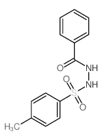 N-(4-methylphenyl)sulfonylbenzohydrazide结构式