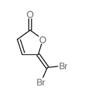 2(5H)-Furanone,5-(dibromomethylene)- Structure