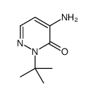4-Amino-2-(tert-butyl)-3(2H)-pyridazinone结构式