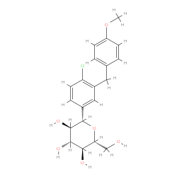 (2S,3R,4R,5S,6R)-2-(4-氯-3-(4-甲氧基苄基)苯基)-6-(羟甲基)四氢-2图片