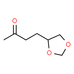 2-Butanone, 4-(1,3-dioxolan-4-yl)- (9CI) structure