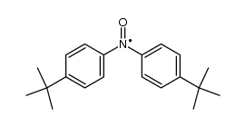 4,4-di-tert-butyl-diphenylnitroxide radical结构式