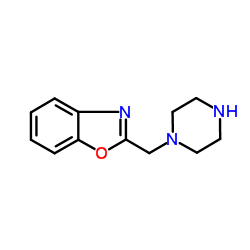 2-(1-Piperazinylmethyl)-1,3-benzoxazole结构式