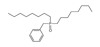 dioctylphosphorylmethylbenzene Structure