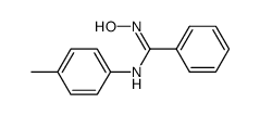 N-(4-methylphenyl)-benzamide oxime Structure