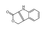 1H-呋喃并[3,4-b]吲哚-3(4h)-酮结构式