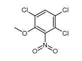 3,4,6-trichloro-2-nitroanisole结构式