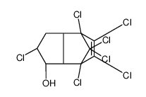 Chlordene chlorohydrin结构式