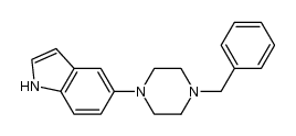 5-(4-Benzylpiperazin-1-yl)-indole结构式