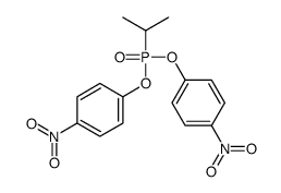 1-nitro-4-[(4-nitrophenoxy)-propan-2-ylphosphoryl]oxybenzene Structure