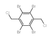 1,2,4,5-tetrabromo-3,6-bis(chloromethyl)benzene结构式