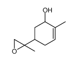 2-methyl-5-(2-methyloxiran-2-yl)cyclohex-2-en-1-ol Structure