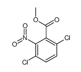 methyl 3,6-dichloro-2-nitrobenzoate结构式