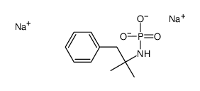 disodium,2-methyl-1-phenyl-N-phosphonatopropan-2-amine结构式