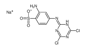 sodium 2-amino-4-[(4,6-dichloro-1,3,5-triazin-2-yl)amino]benzenesulphonate picture