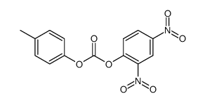 4-methylphenyl 2,4-dinitrophenyl carbonate结构式