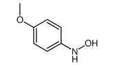 N-(4-methoxyphenyl)hydroxylamine结构式
