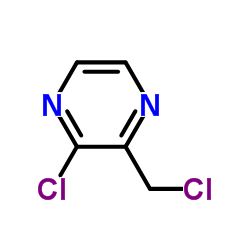 2-氯甲基-3-氯吡嗪结构式