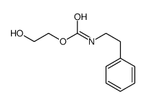 2-hydroxyethyl N-(2-phenylethyl)carbamate结构式