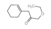 1-(1-cyclohexenyl)-3-ethoxy-propan-2-one结构式