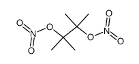 2,3-dimethyl-2,3-dinitroxy-butane结构式