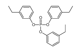 tris(3-ethylphenyl) phosphate结构式