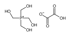 TETRAKIS(HYDROXYMETHYL)PHOSPHONIUMOXALATE(1:1) Structure