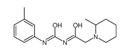 N-[(3-methylphenyl)carbamoyl]-2-(2-methylpiperidin-1-yl)acetamide结构式