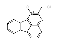 Indeno[1,2,3-de]quinazoline, 2-(chloromethyl)-, 1-oxide Structure