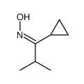 N-(1-cyclopropyl-2-methylpropylidene)hydroxylamine Structure