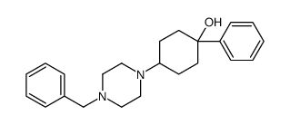 4-(4-benzylpiperazin-1-yl)-1-phenylcyclohexan-1-ol Structure