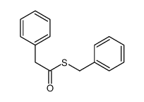 S-benzyl 2-phenylethanethioate结构式