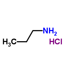 Propan-1-aminium chloride Structure