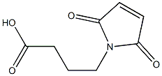 4-(2,5-dioxo-2,5-dihydro-1H-pyrrol-1-yl)butanoic acid结构式