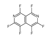 2,7-Naphthyridine, 1,3,4,5,6,8-hexafluoro- structure