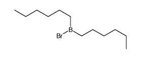 bromo(dihexyl)borane Structure