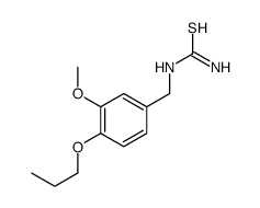 (3-methoxy-4-propoxyphenyl)methylthiourea Structure