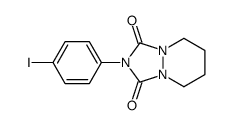 2-(4-iodophenyl)-5,6,7,8-tetrahydro-[1,2,4]triazolo[1,2-a]pyridazine-1,3-dione Structure