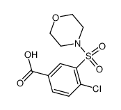 4-CHLORO-3-(MORPHOLINE-4-SULFONYL)-BENZOIC ACID picture