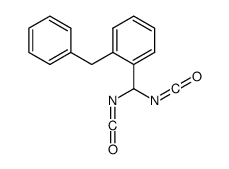 1-benzyl-2-(diisocyanatomethyl)benzene结构式