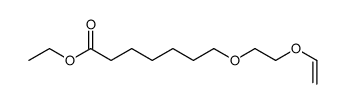 ethyl 7-(2-ethenoxyethoxy)heptanoate Structure