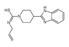 1-Piperidinecarbothioamide,4-(1H-benzimidazol-2-yl)-N-2-propenyl-(9CI) picture
