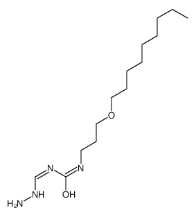1-(hydrazinylmethylidene)-3-(3-nonoxypropyl)urea Structure