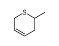 2-methyl-3,6-dihydro-2H-thiopyran Structure